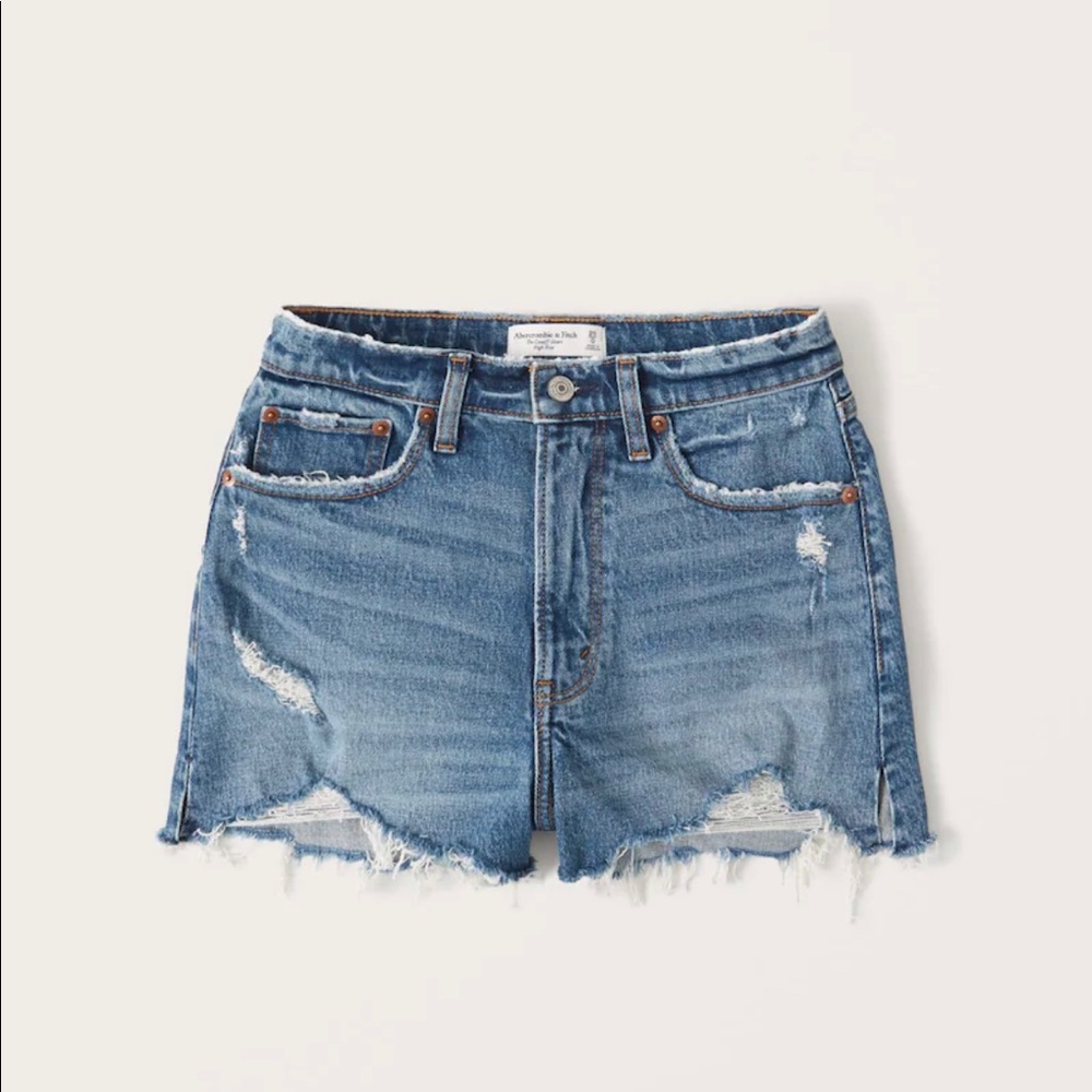 Curve Love 90s High Rise Jean Shorts